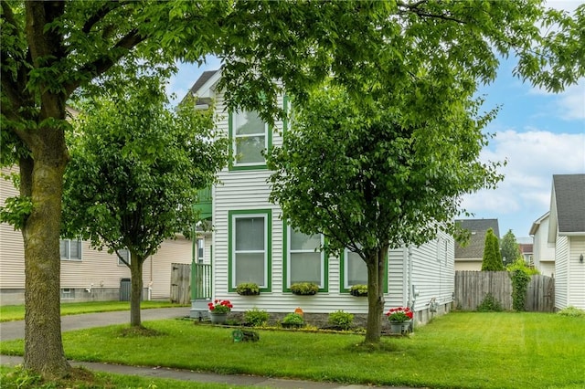 286 Troup St, Rochester, NY 14608 - view of front of property with central air condition unit