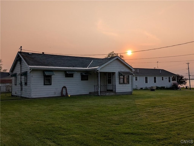 149 Centre St, Cape Vincent, NY 13618 - back of house with a yard