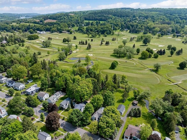 53 University Ave, Hamilton, NY 13346 - aerial view of residential area featuring a golf club