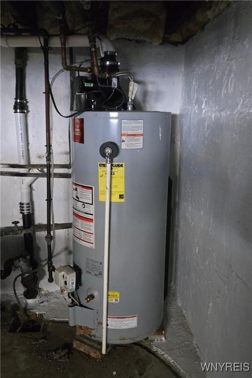 465 Willett St, Buffalo, NY 14206 - utility room with water heater