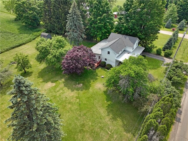 6956 E Washington St, Bath, NY 14810 - view from above of property