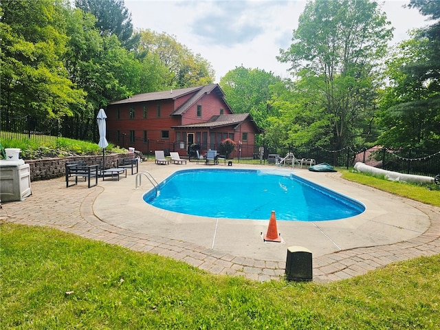 139 Pheasant Run Rd, Middlefield, NY 13326 - view of pool with a patio