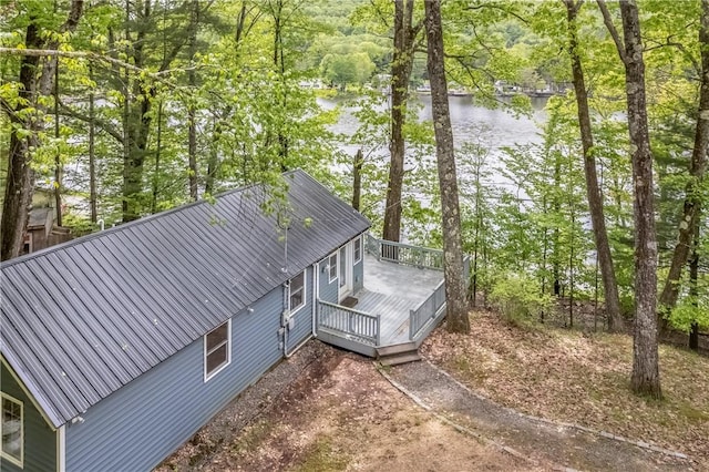 2712 Silver Lake Rd, Hancock, NY 13783 - view of subject property with a nearby body of water