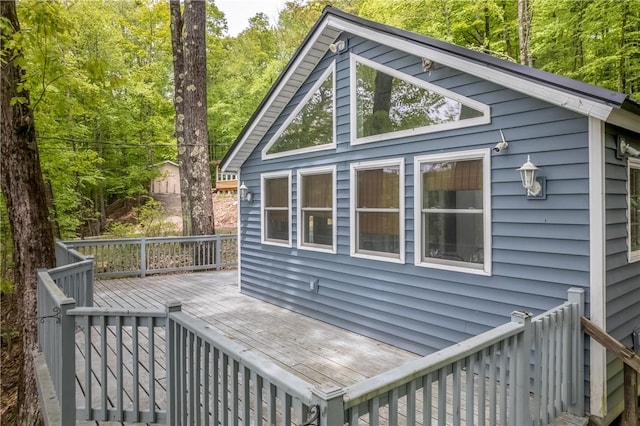 2712 Silver Lake Rd, Hancock, NY 13783 - view of deck