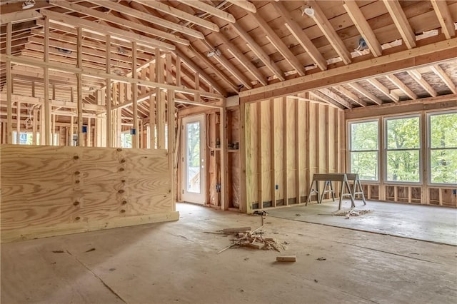 2712 Silver Lake Rd, Hancock, NY 13783 - misc room featuring lofted ceiling