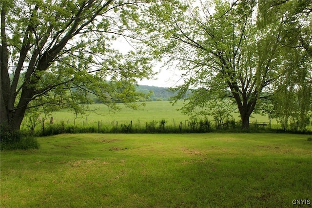 3636 Kennedy Rd, Lafayette, NY 13084 - view of grassy yard featuring a view of countryside