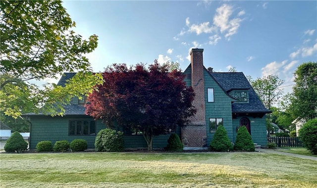 966 W Church St, Elmira, NY 14905 - view of front facade with a chimney and a shingled roof