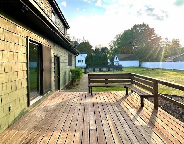966 W Church St, Elmira, NY 14905 - view of wooden terrace