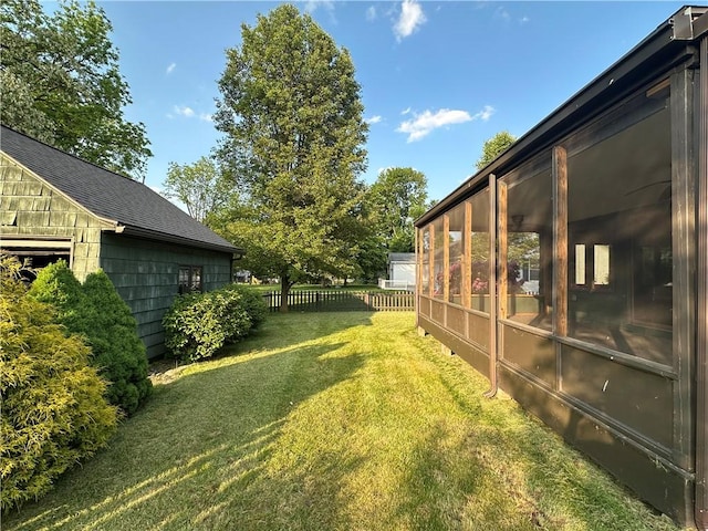 966 W Church St, Elmira, NY 14905 - view of yard with a sunroom