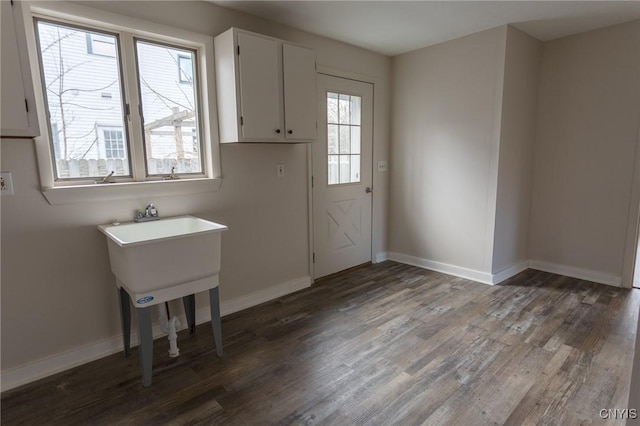 4 Division St, Van Buren, NY 13027 - doorway featuring wood finished floors and baseboards