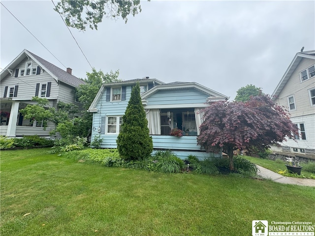 162 Sturges St, Jamestown, NY 14701 - view of front facade with a front yard