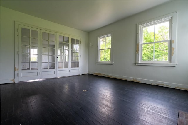 1516 Lake Rd, Webster, NY 14580 - unfurnished room featuring dark wood finished floors and baseboards