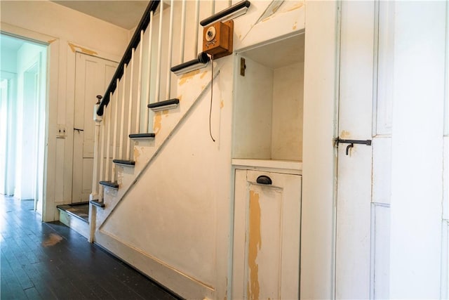 1516 Lake Rd, Webster, NY 14580 - stairs with wood finished floors