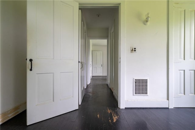 1516 Lake Rd, Webster, NY 14580 - hall with dark wood-style flooring and baseboards