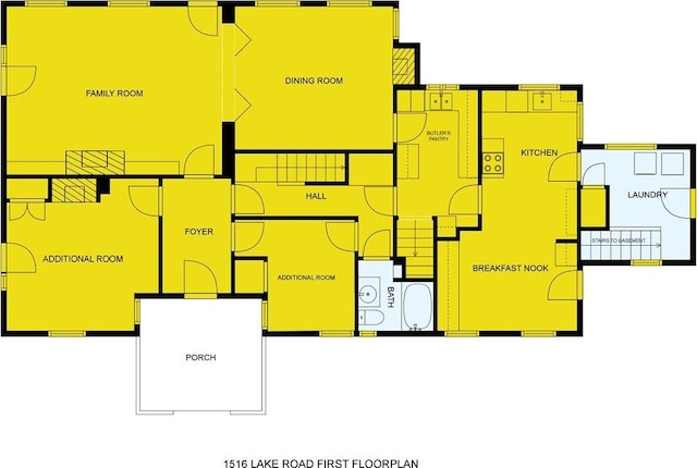 1516 Lake Rd, Webster, NY 14580 - home floor plan