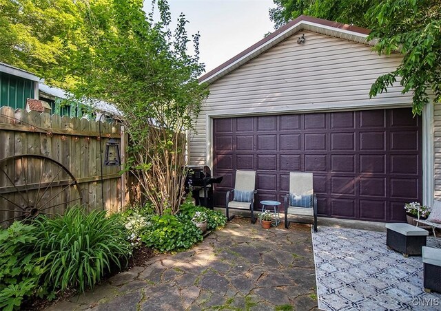 1615 Cortland St, Deruyter, NY 13052 - view of garage