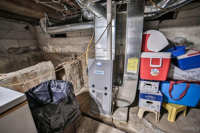 117 Stutzman Rd, Lancaster, NY 14026 - utility room featuring heating unit