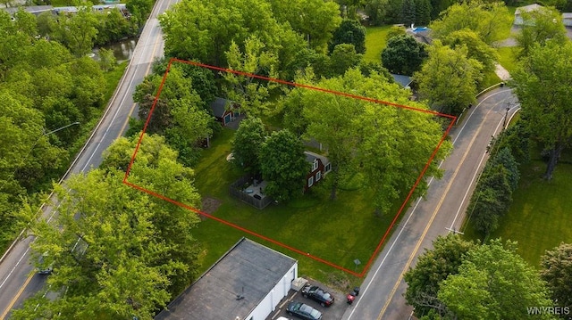 117 Stutzman Rd, Lancaster, NY 14026 - aerial view of property's location with property boundaries highlighted