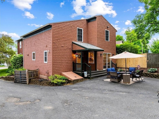 26 Utica St, Kirkland, NY 13323 - back of property with a patio