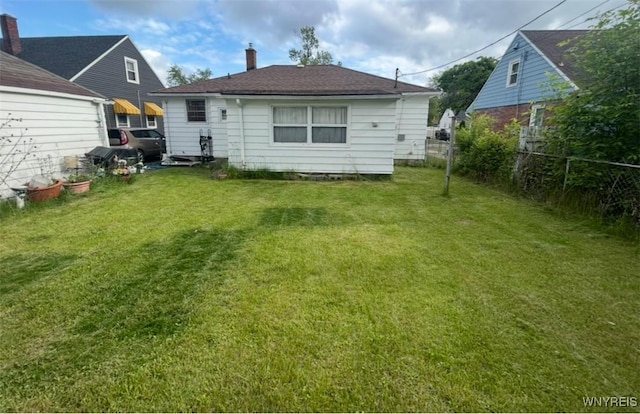 340 Martha Ave, Buffalo, NY 14215 - back of house with a chimney