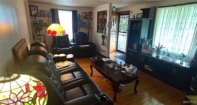 340 Martha Ave, Buffalo, NY 14215 - living area featuring wood finished floors