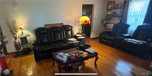 340 Martha Ave, Buffalo, NY 14215 - living room with wood finished floors