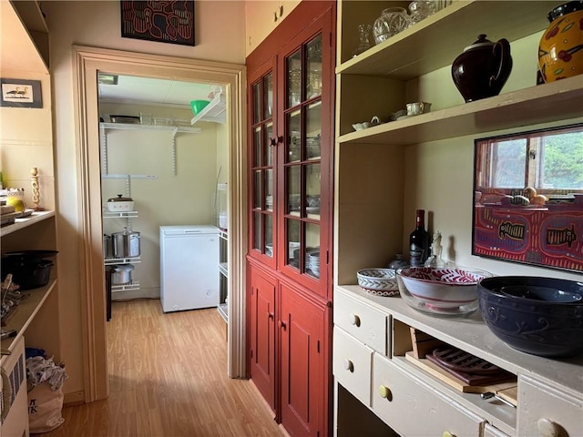 1604 Moland Rd, Alfred, NY 14803 - laundry room featuring light wood-style floors