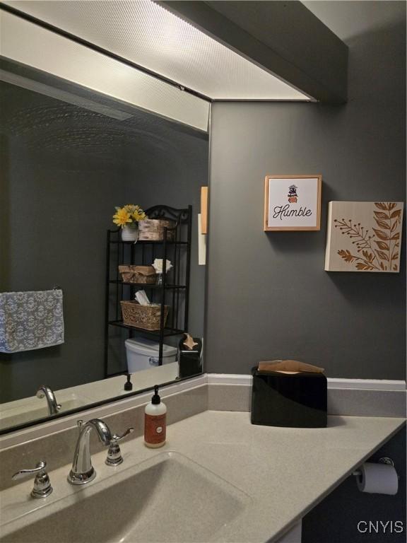 4982 Alfred Dr, Clay, NY 13090 - bathroom featuring toilet and vanity