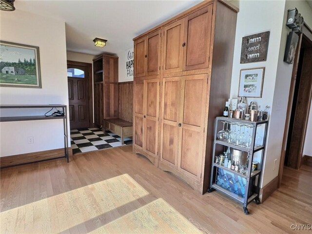 7294 Chase Rd, Pompey, NY 13063 - foyer entrance with light wood-style flooring