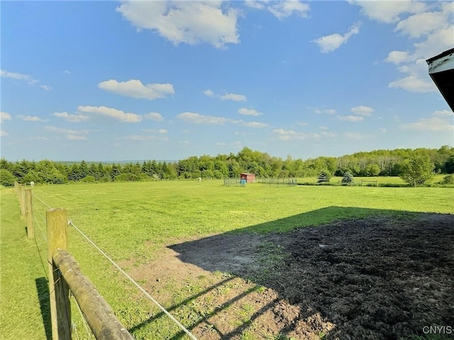 7294 Chase Rd, Pompey, NY 13063 - view of yard featuring a rural view