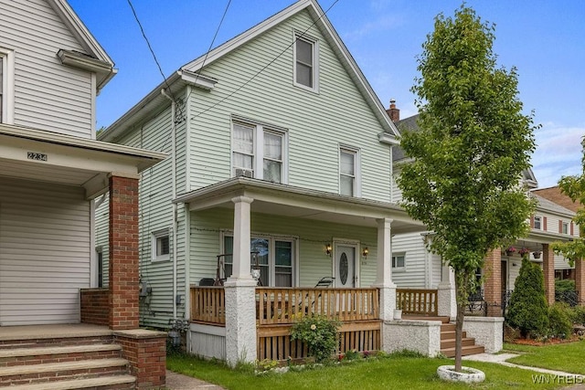 2238 Independence Ave, Niagara Falls, NY 14301 - view of front of property featuring a porch