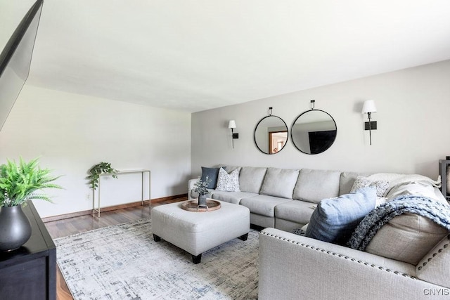 4292 Persimmon, Clay, NY 13090 - living room with wood finished floors and baseboards
