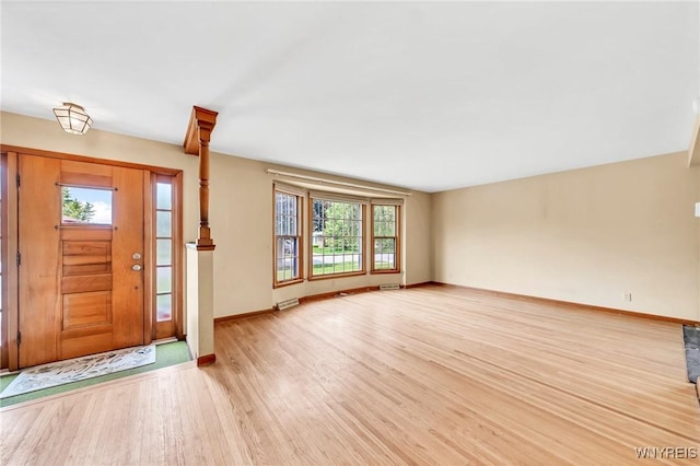 27 Lynn Lea St, Amherst, NY 14221 - entryway featuring light wood-style flooring and baseboards