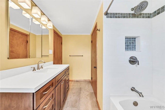 27 Lynn Lea St, Amherst, NY 14221 - bathroom featuring vanity and washtub / shower combination