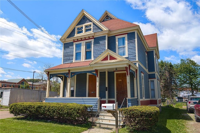 5 Gansevoort St, Bath, NY 14810 - victorian house featuring covered porch