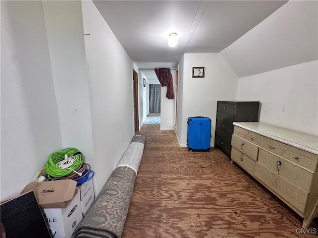 1504 Conkling Ave, Utica, NY 13501 - hall with vaulted ceiling and wood finished floors