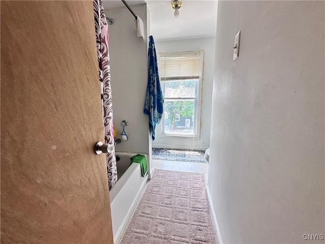 1504 Conkling Ave, Utica, NY 13501 - bathroom featuring a bathtub, baseboards, and a shower