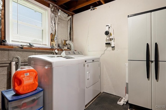 1 Christopher Cir, New Hartford, NY 13413 - laundry area with washing machine and dryer