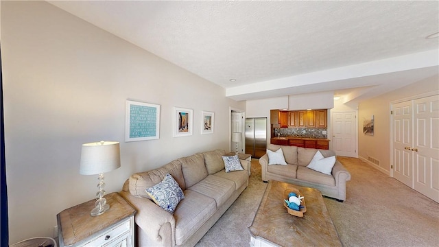 11 Sunrise Park, Pittsford, NY 14534 - living room featuring light carpet and baseboards