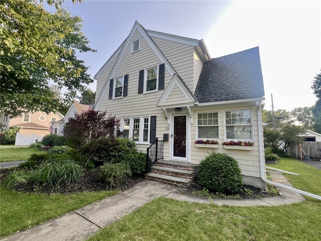 39 Sunnyside Dr, Elmira, NY 14905 - view of front of property featuring a shingled roof and entry steps