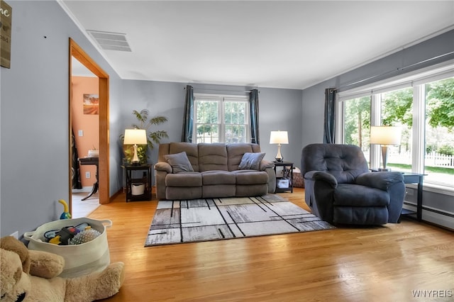 669 Quaker Rd, Aurora, NY 14052 - living area featuring wood finished floors