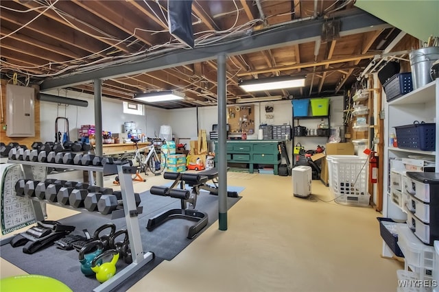 669 Quaker Rd, Aurora, NY 14052 - below grade area featuring electric panel