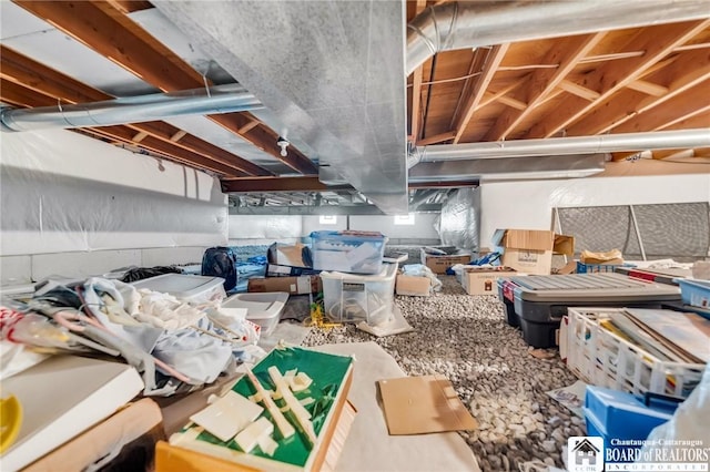 7080 Goodrich Rd, Clarence, NY 14032 - view of unfinished basement