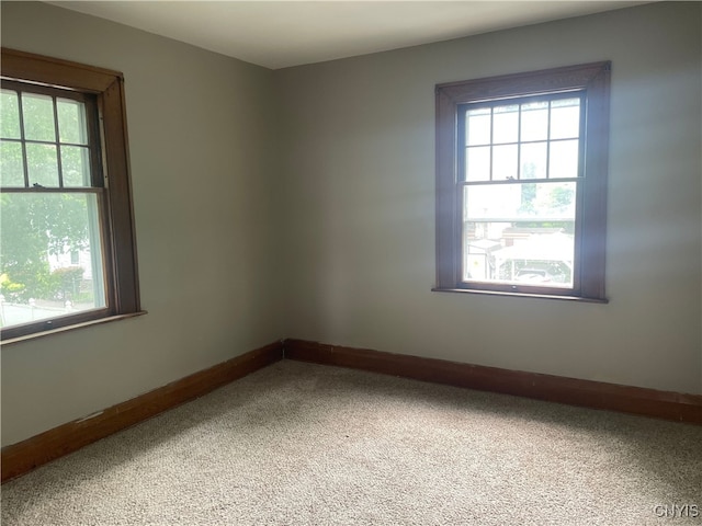 61 2nd St, German Flatts, NY 13357 - empty room with plenty of natural light and carpet