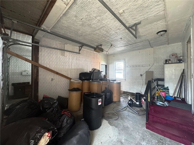 14 Park St, Bradford-City, PA 16701 - garage featuring a garage door opener