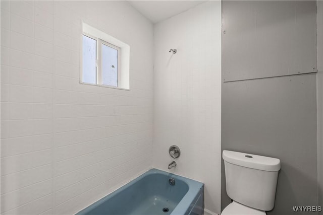 614 20th St, Niagara Falls, NY 14301 - full bath featuring toilet and shower / washtub combination