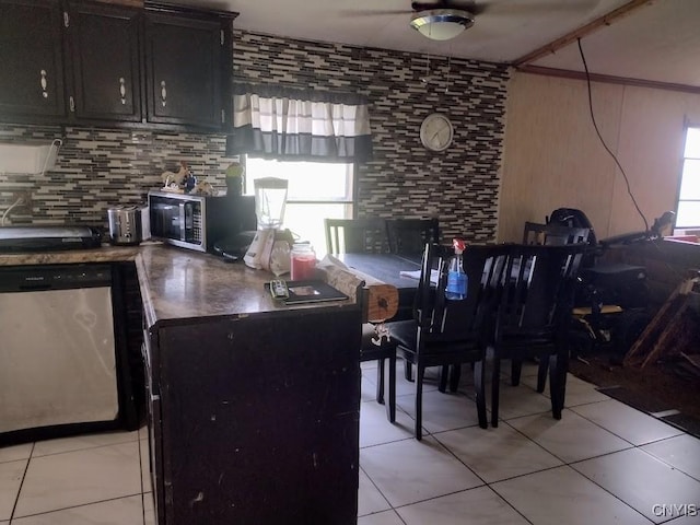 2771 Center Rd, Freetown, NY 13045 - dining space with light tile patterned flooring