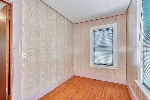 135 Cameron St, Rochester, NY 14606 - spare room with wood finished floors and baseboards
