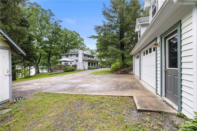 15205 W Lake Rd, Pulteney, NY 14418 - view of yard with a garage