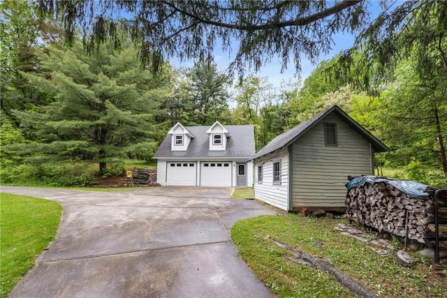 15205 W Lake Rd, Pulteney, NY 14418 - view of front of property with a garage and an outdoor structure